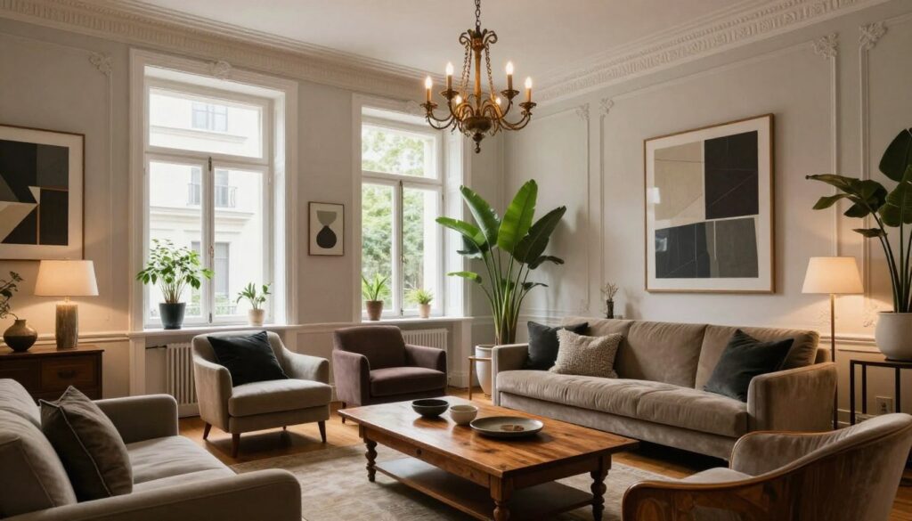 Altbau-Stadtvilla Innenraumgestaltung Altbau-Stadtvilla Innenraumgestaltung