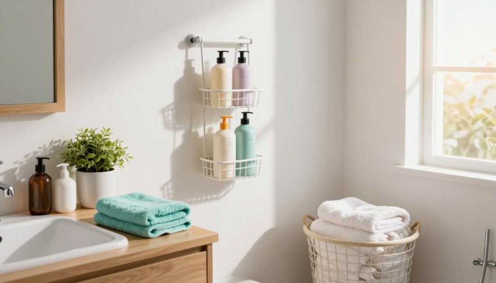 Badezimmer organisieren