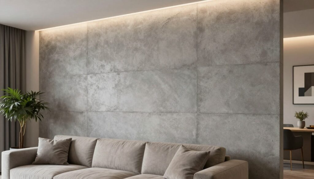 Betonoptik Wandgestaltung