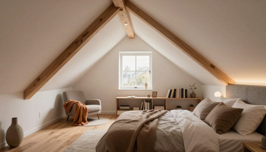 Dachgeschoss Schlafzimmmer