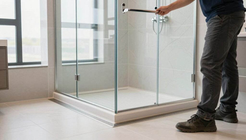 Duschrinne Installation