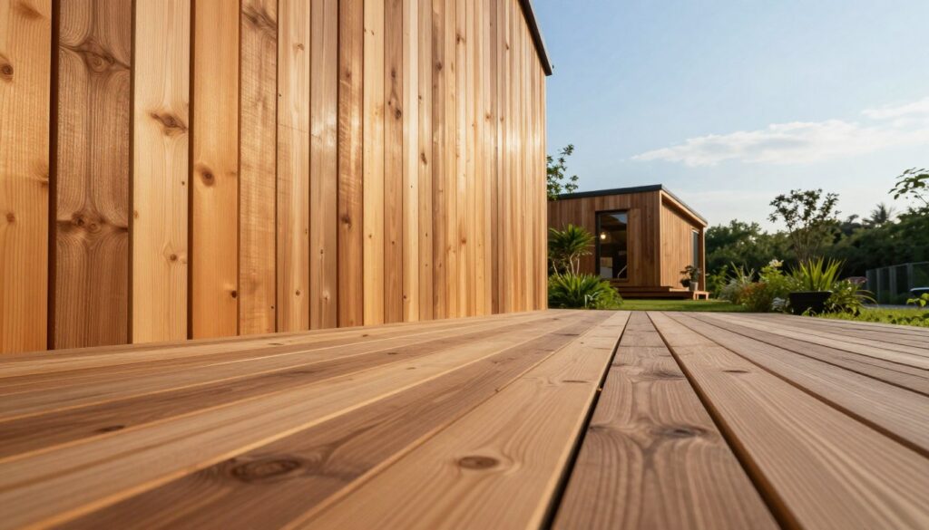 FSC-zertifiziertes Holz für Fassaden