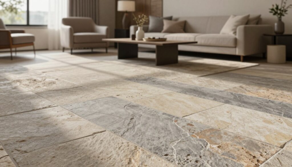 Fliesen in Steinoptik