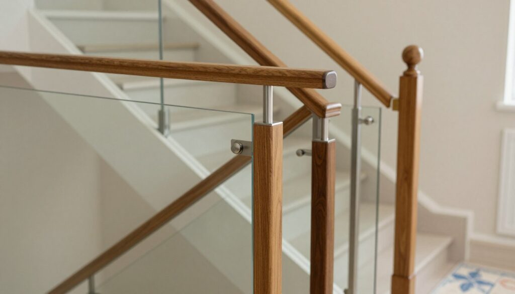 Geländer Materialien