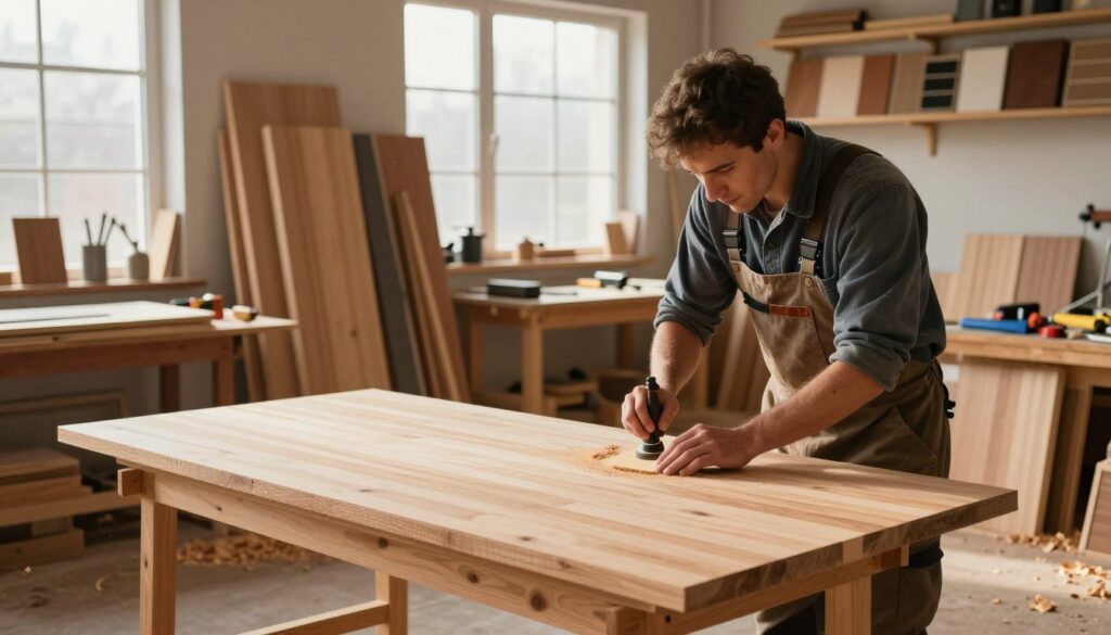 Holzfassade Herstellung