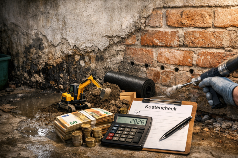 Kellerabdichtung Altbau Kostenvergleich