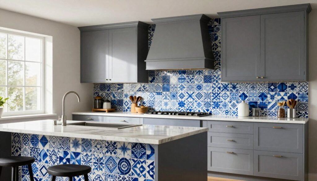 Küchendesign mit Fliesen