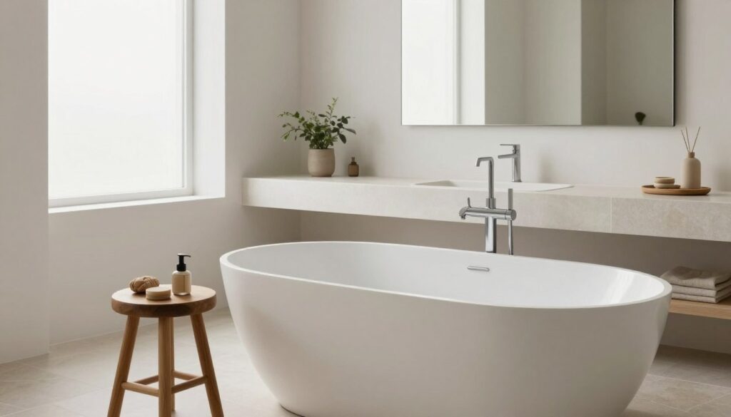 Minimalistisches Badezimmer Design