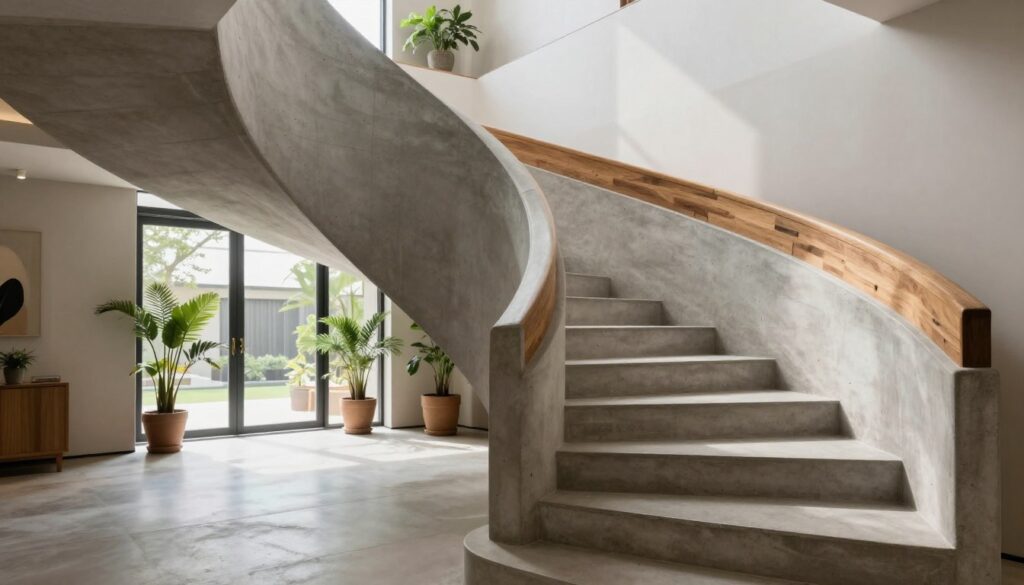 Nachhaltige Betontreppen innen Nachhaltige Betontreppen innen