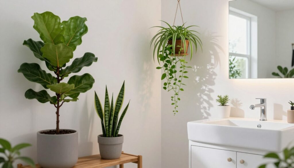 Pflanzen für das Badezimmer