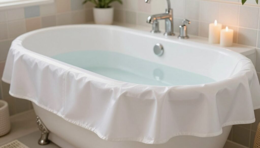 Pflege von Badewanne Abdeckungen