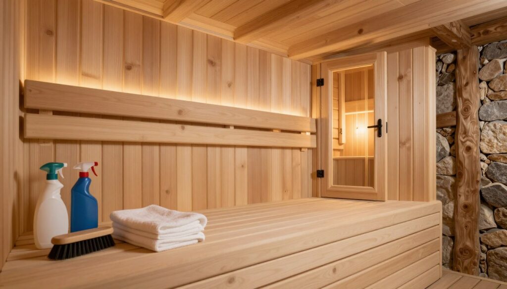 Sauna Keller Reinigung