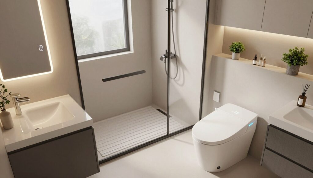 Smart-Home-Badezimmmer Smart-Home-Badezimmmer