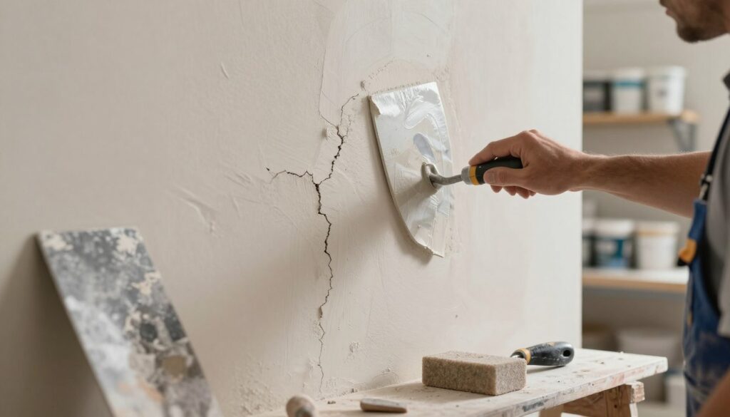 Spachteltechnik Wand Fehler