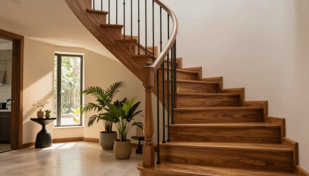 Treppe mit Podest Design