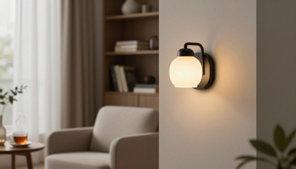 Wand Lampen Installation