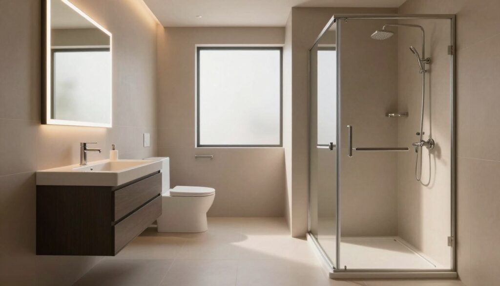 barrierefreies Badezimmer