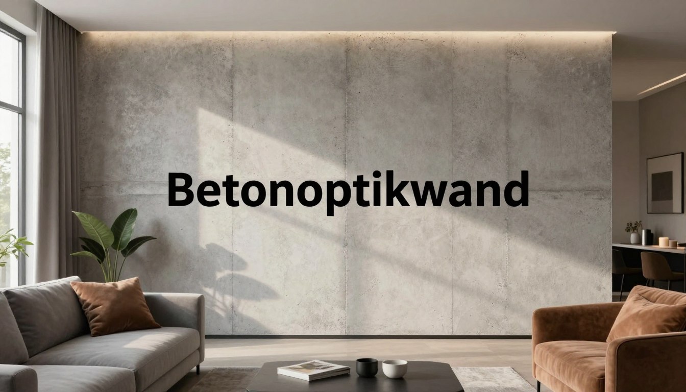 betonoptik wand