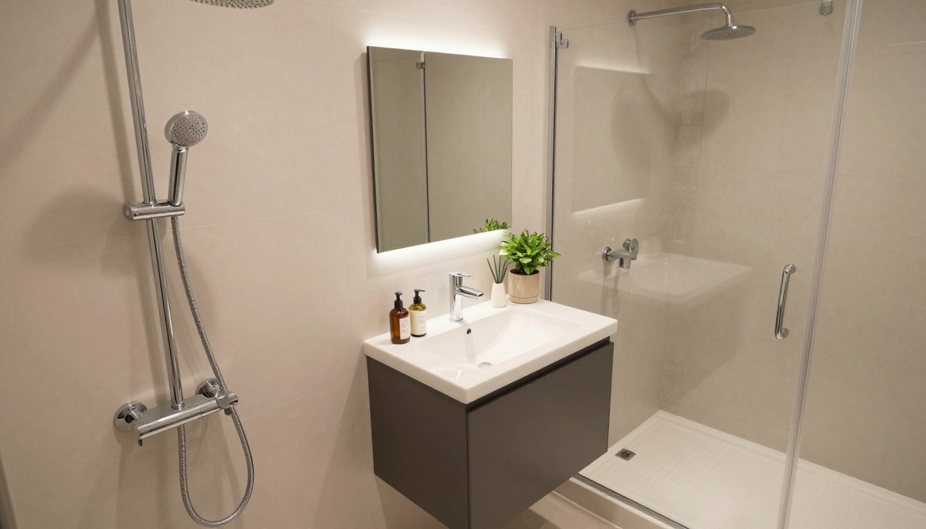 gäste wc mit dusche