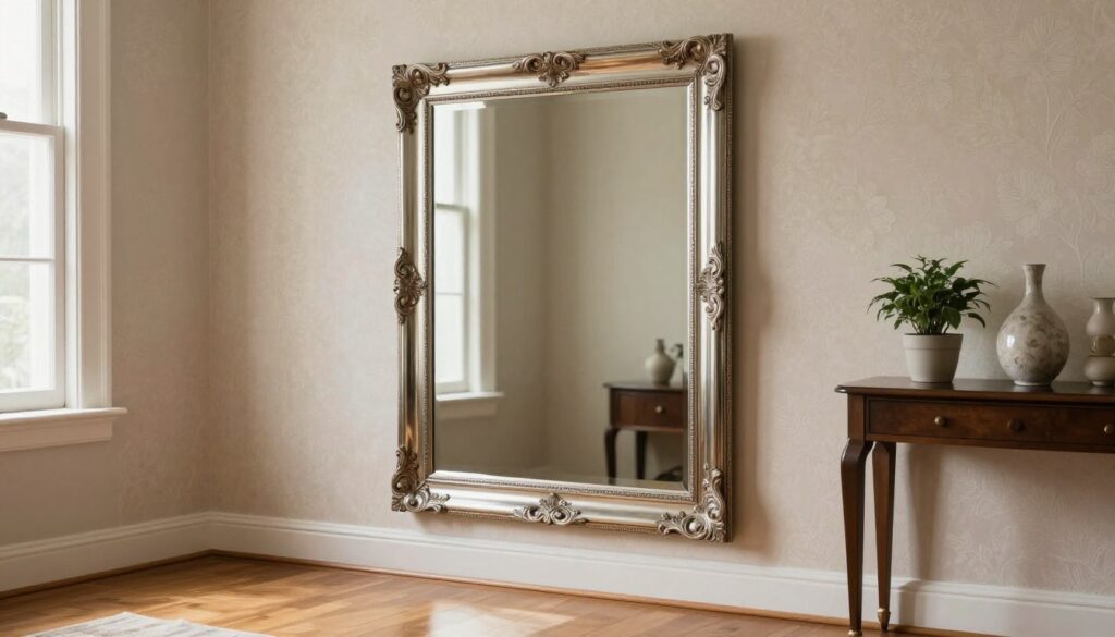 großer wand spiegel