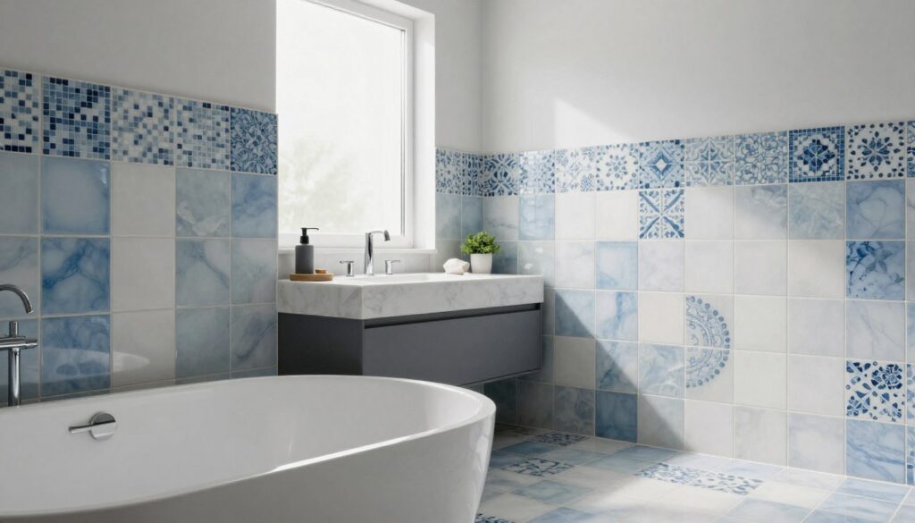 innovative badezimmer fliesen ideen