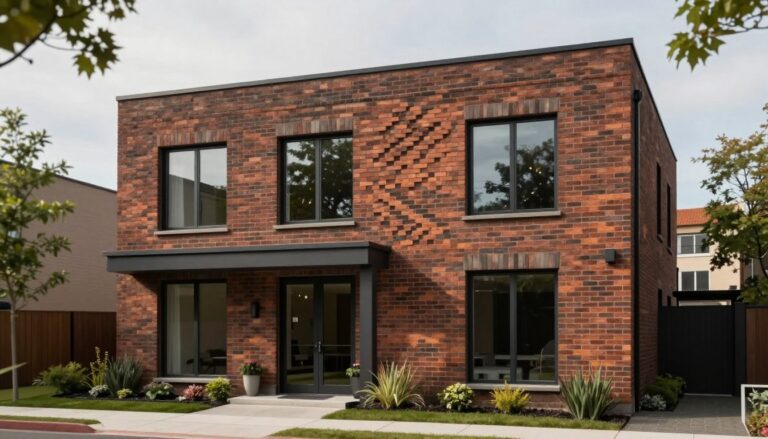 klinker fassade modern