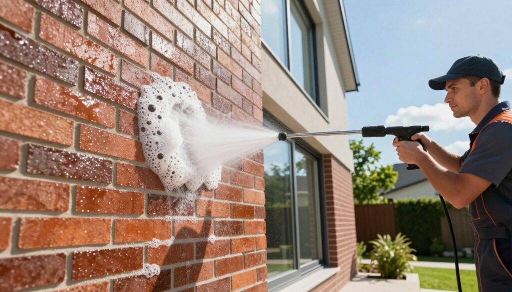 klinker fassade reinigung