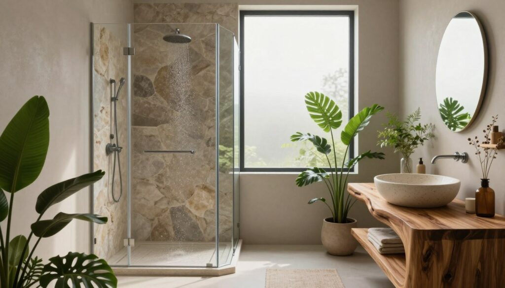 nachhaltige Badezimmermaterialien