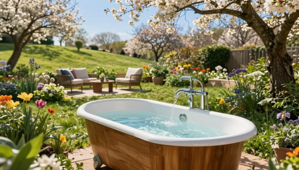 outdoor badewanne