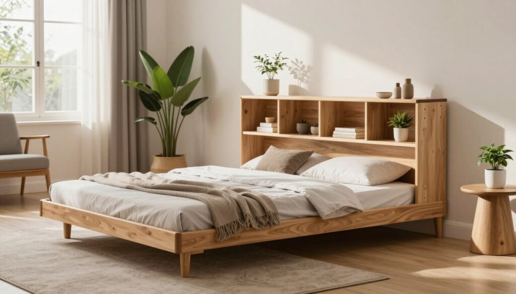 platzsparendes Wandbett