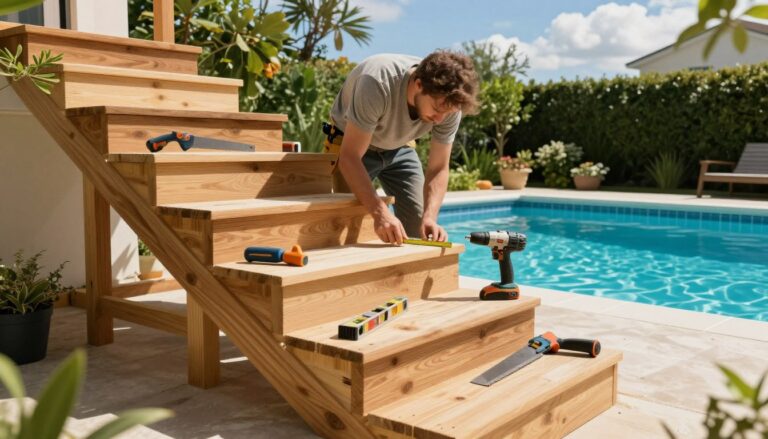 pool treppe selber bauen
