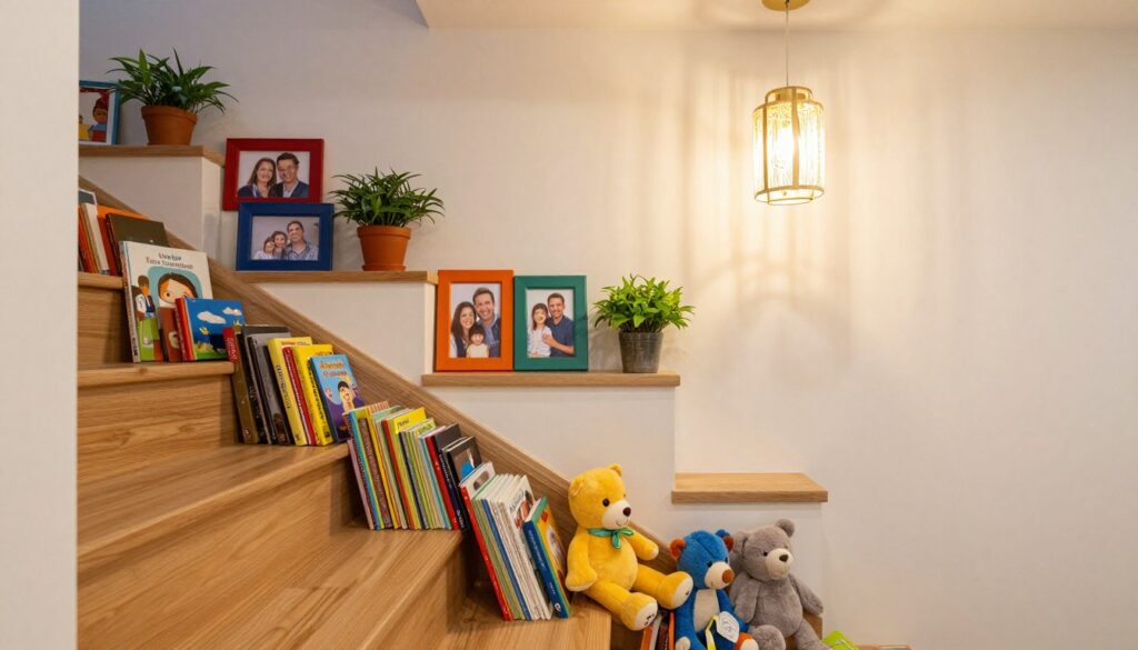 treppenhaus deko ideen