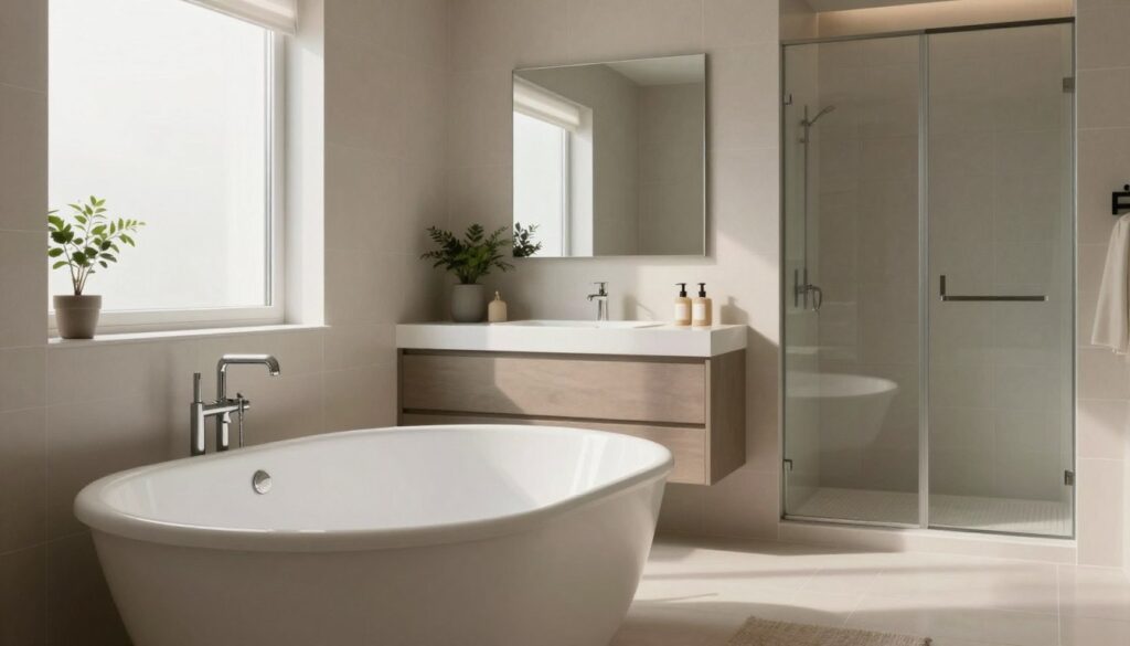 zeitloses Badezimmer Design