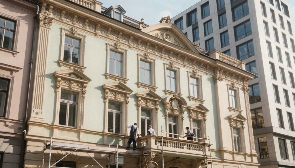 Altbau Fassade Renovierung