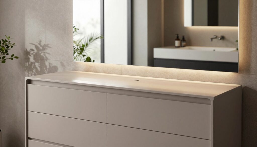 Badezimmer Kommode aus MDF