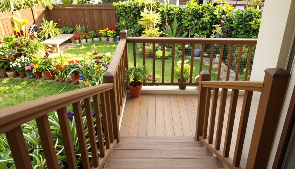 Balkontreppe Sicherheit