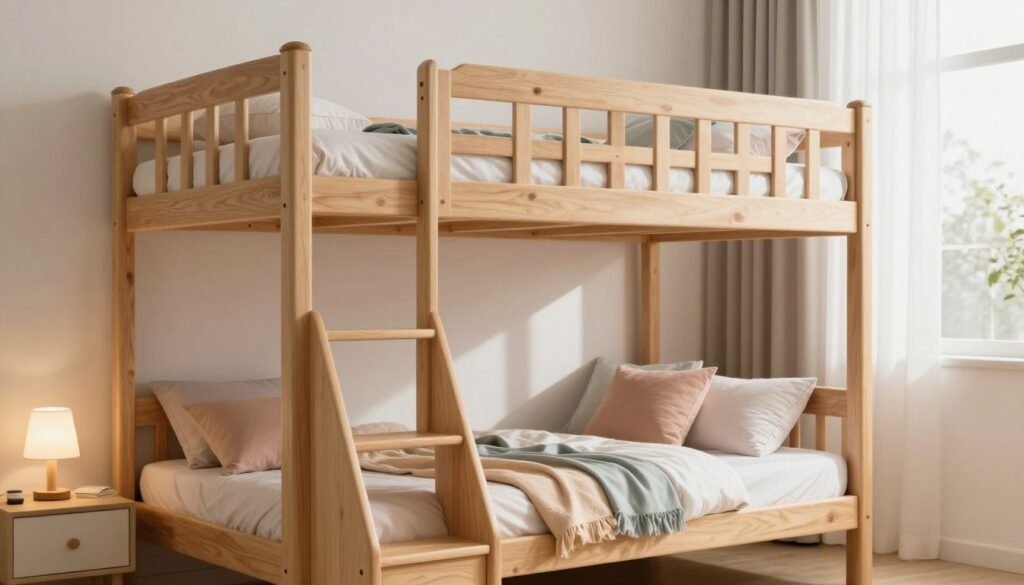 Etagenbett mit Treppe