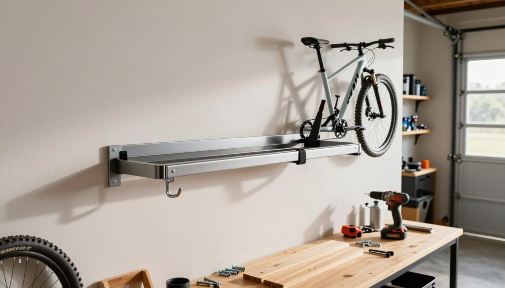 Fahrradhalterung Wand DIY