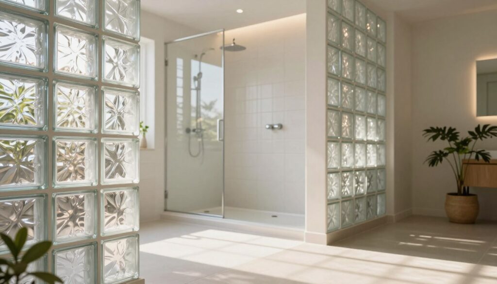 Glasbausteine Badezimmer