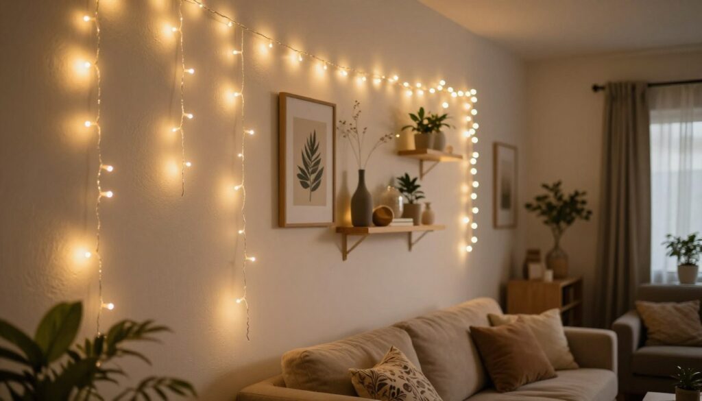 Innenraum Lichterketten