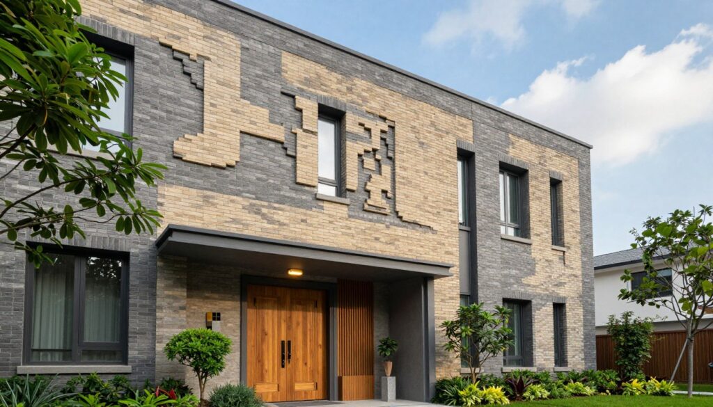 Riemchen Fassade innovative Designs