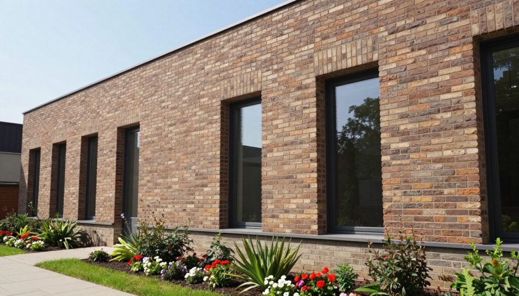 Riemchenfassade Pflege