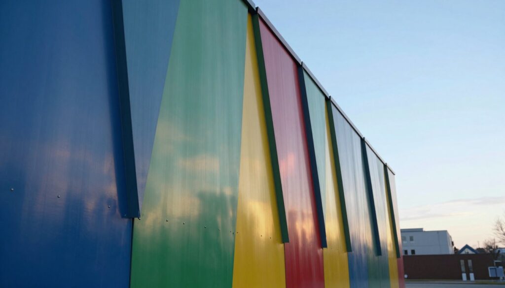 Trapezblech Fassade Farben