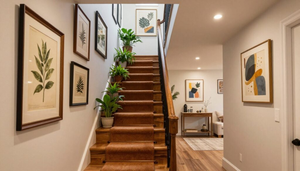 Treppenhaus Dekoration