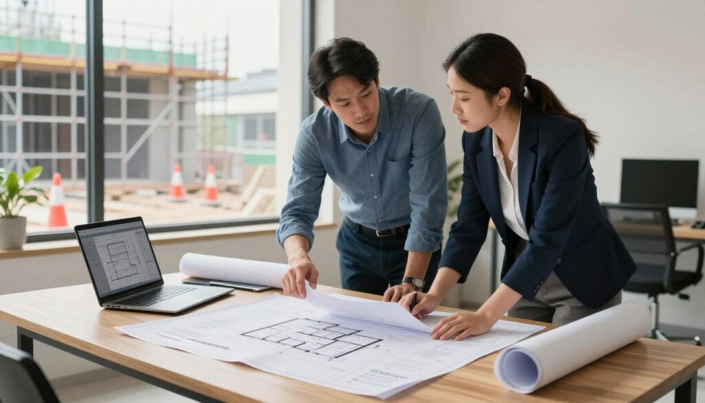 Treppenumbauprojekt Genehmigungen