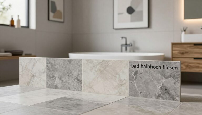 bad halbhoch fliesen