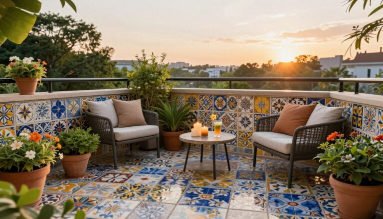 balkon fliesen ideen