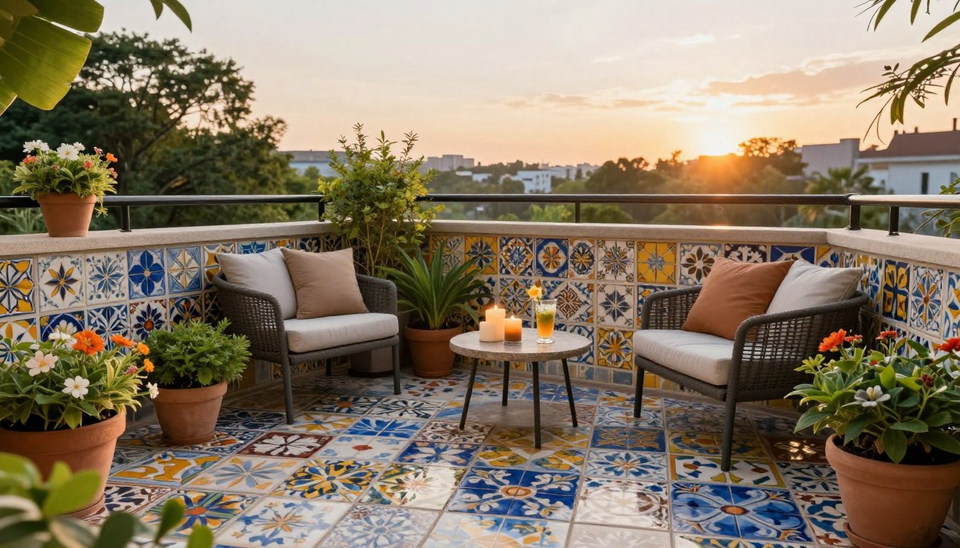 balkon fliesen ideen