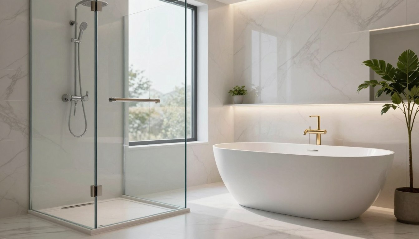 duschwand badewanne ideen