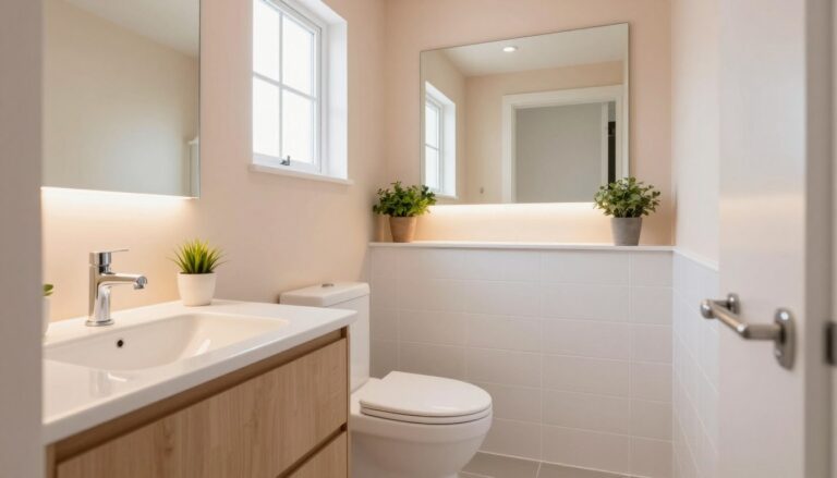 kleine toilette renovieren